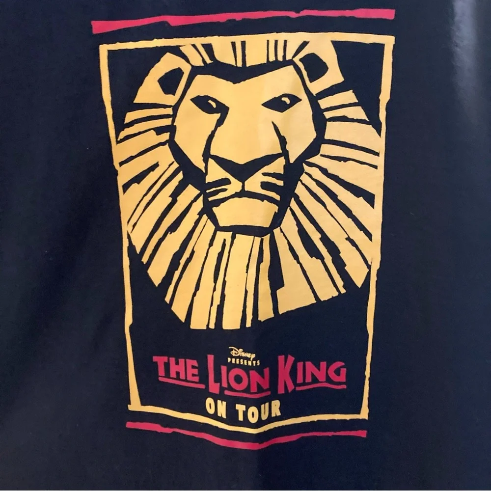 Lion King On Tour The Musical Shirt Musical Broadway Size Large - Picture 3 of 4